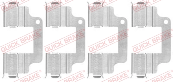 Accessory Kit, disc brake pad